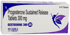 Gestoshine 300 Sr Tablet 10 Gestoshine 300 Sr Tablet 10
